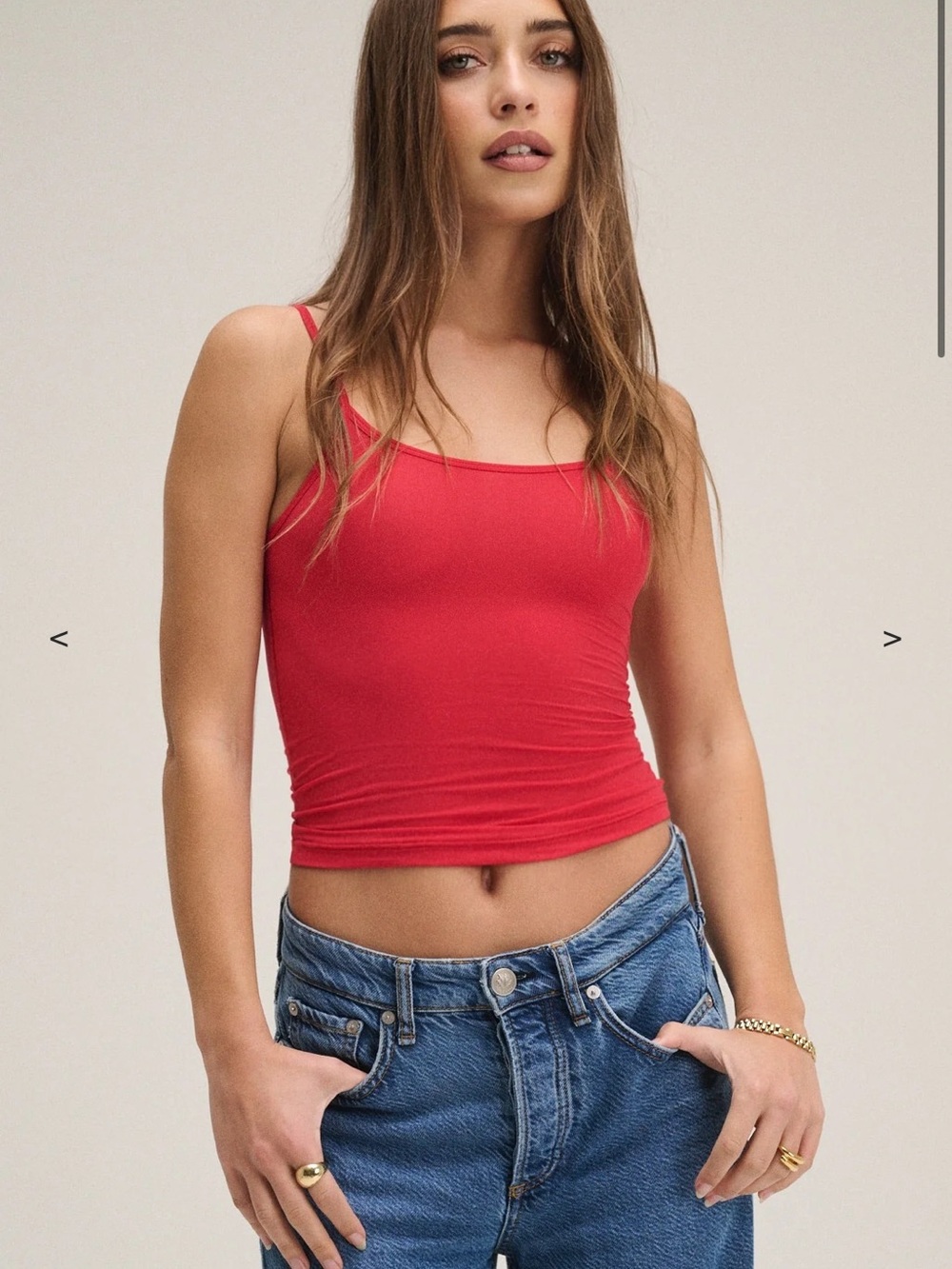CHAM Carrie Thin Strap Tank